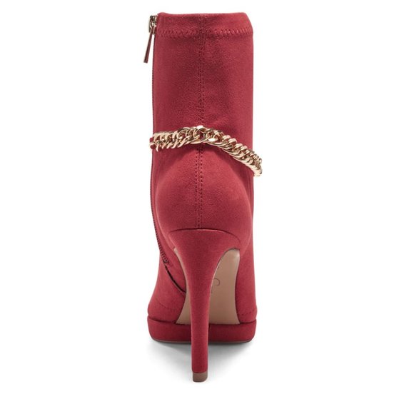 JESSICA SIMPSON Valyn Chain Stieletto Heel Dress Booties - Picture 3 of 3